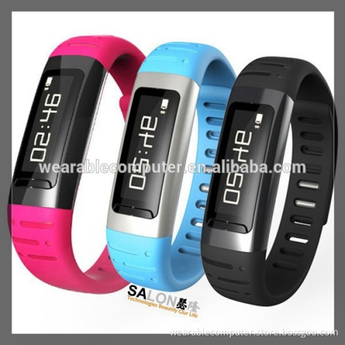 Fashion new sync function fitness bluetooth bracelet watch women